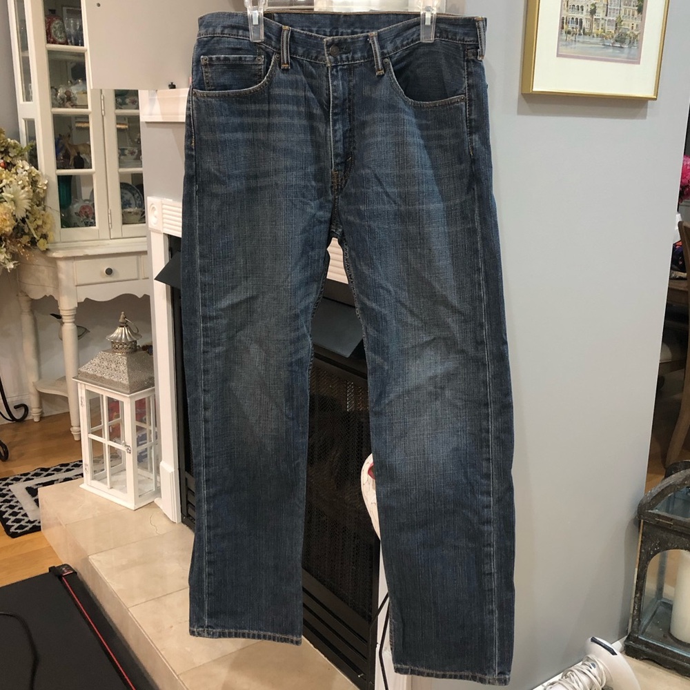 Levis Men’s Denim Straight Leg Boot Cut Pants Jeans